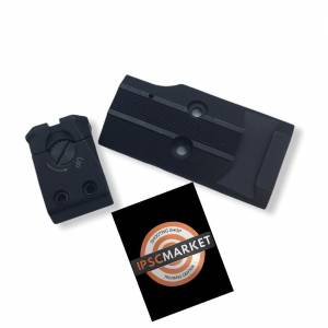 CZ SHADOW 2 OPTICS READY PLATE MOUNT WITH REAR SIGHT